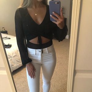 Lulus black bodysuit